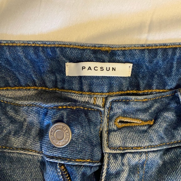 PACSUN Medium Wash Mom Jeans - Picture 5 of 7
